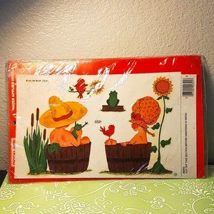 NOS Vtg 1981 MEYERCORD DECALART Water Applied Decals Rub a Dub Dub in The Tub